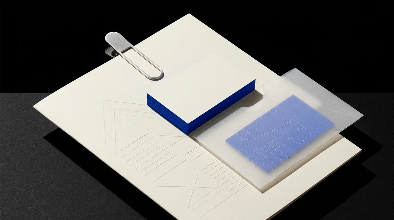 Gameel visual study: Cut into the paper, not printed onto it